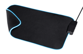 Mouse Pad Gamer Trust Glide L Rgb con Hub Usb 4 Puertos