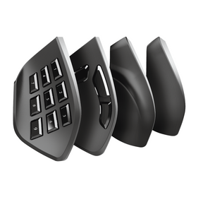 Mouse Gamer Ergonomico Trust Morfix GXT 970 RGB + Paneles laterales
