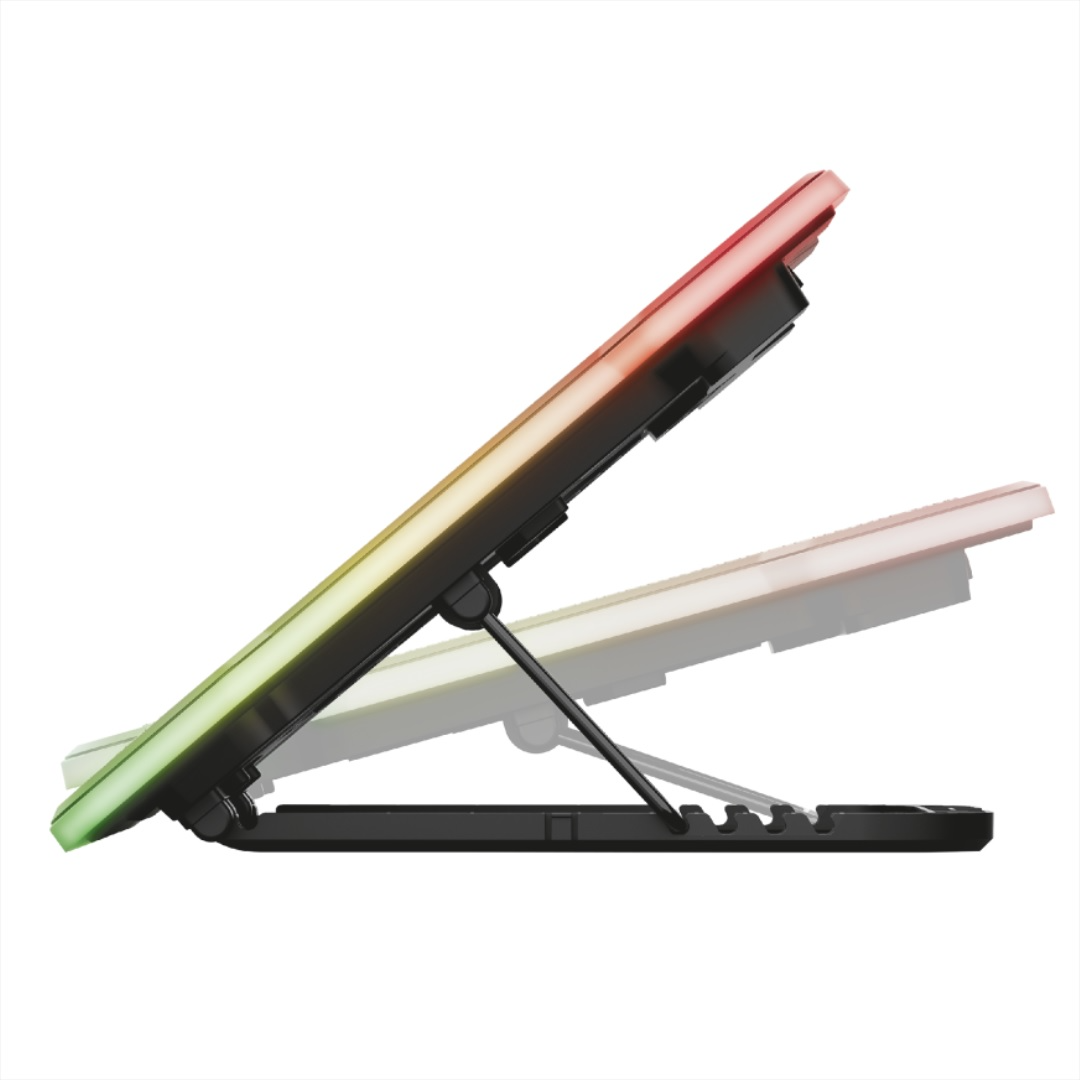 Ventilador para Notebook Trust GXT Aura RGB 17.3” Ajustable