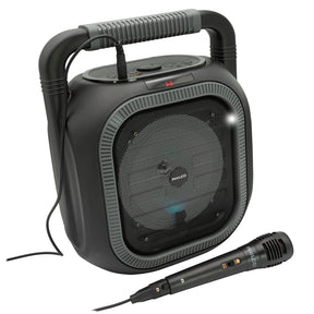 Parlante Karaoke RGB Bluetooth + Microfono + Radio FM 765GR