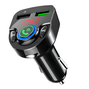 Transmisor FM para Auto BT + Manos Libres + Cargador 3A/ MP3
