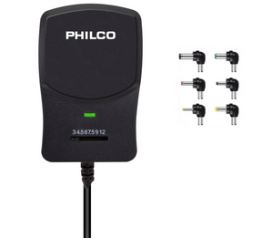 Transformador 12V Regulables 1.8A / 22W + 6 Plug Universales