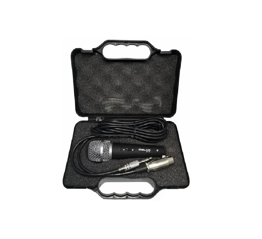 Micrófono Profesional DM18K HD + Cable Reforzado 3m + Maleta