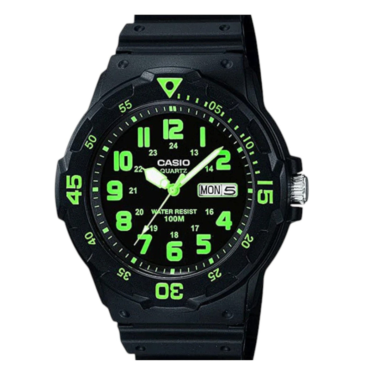 Reloj Casio MRW-200H-3BVDF con diseño diver