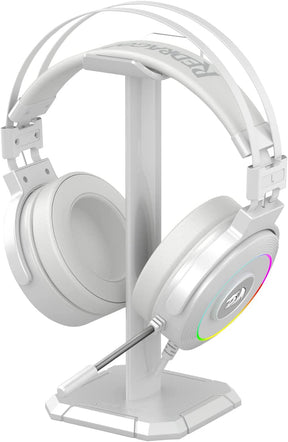 Audifonos USB Redragon Lamia White Audio 7.1 Con Soporte