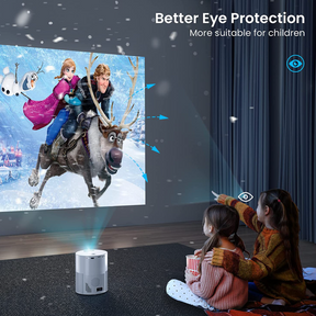 Proyector Funfoox Torre MS Miracast FHD 250” LED 4500Lm Wifi