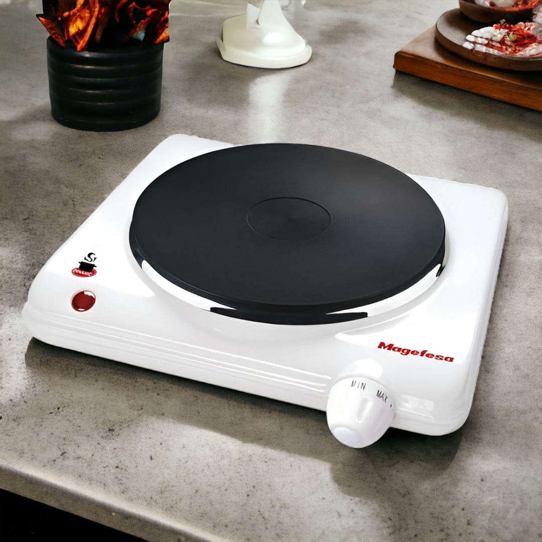 Cocina Electrica Magefesa Dinamic Inox Single MGF8012 1500w