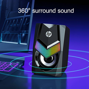 Parlante USB HP Multimedia con Iluminación RGB DHE-6000