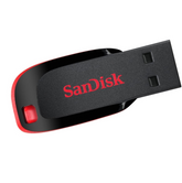 Pendrive Sandisk 64 GB Cruzer Blade USB 2.0 Flash Drive Z50