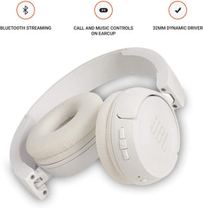 Audifono JBL T500BT Bluetooth Blanco 16 Horas de Música