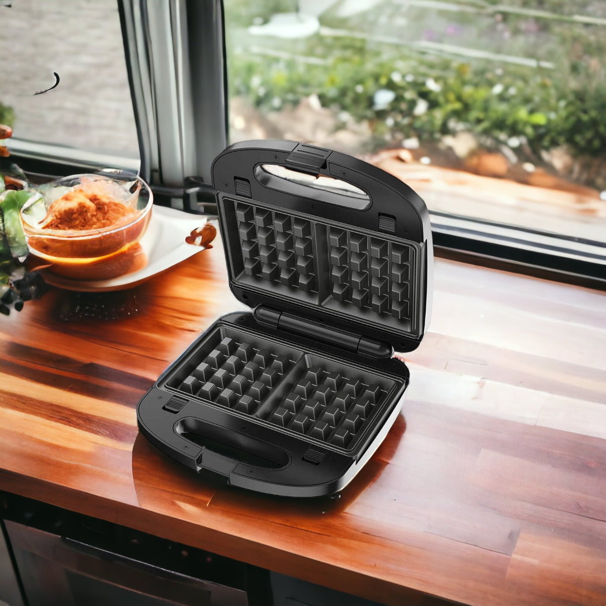 Sandwichera + Parrilla + Waflera Black + Decker WM2000S-CL