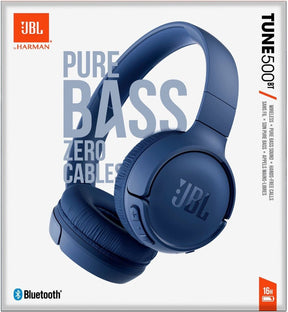 Audifono JBL T500BT Bluetooth Azul 16 Horas de Música