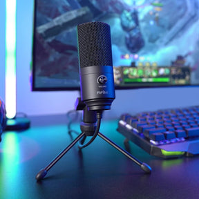 Micrófono Condensador USB Multiplataformas Fifine K669BK Pro