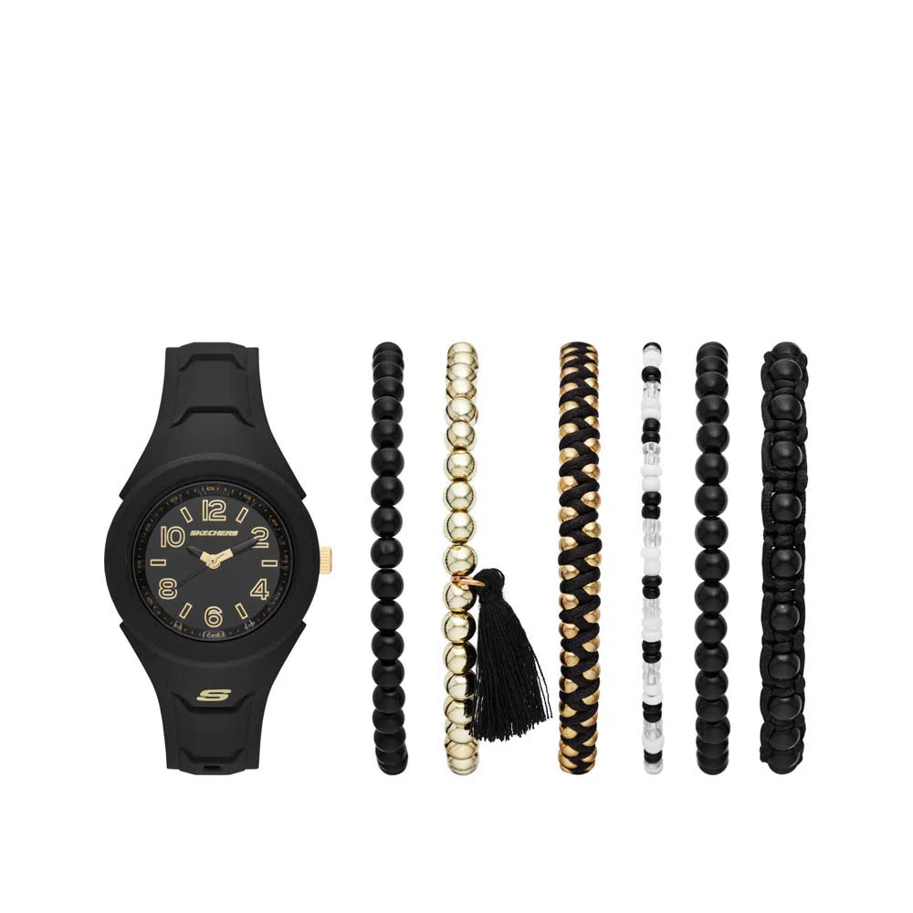 Reloj Skechers Mujer con Accesorios SR9021 Black