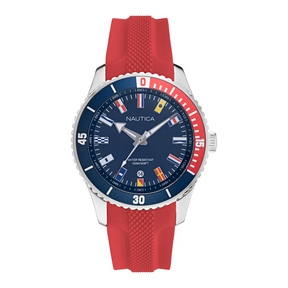 Reloj Nautica Hombre Deluxe Edition Nappbs038 Doble Correa