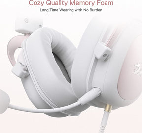 Audifonos Gamer Usb Redragon Zeus 2 White Multiplataformas