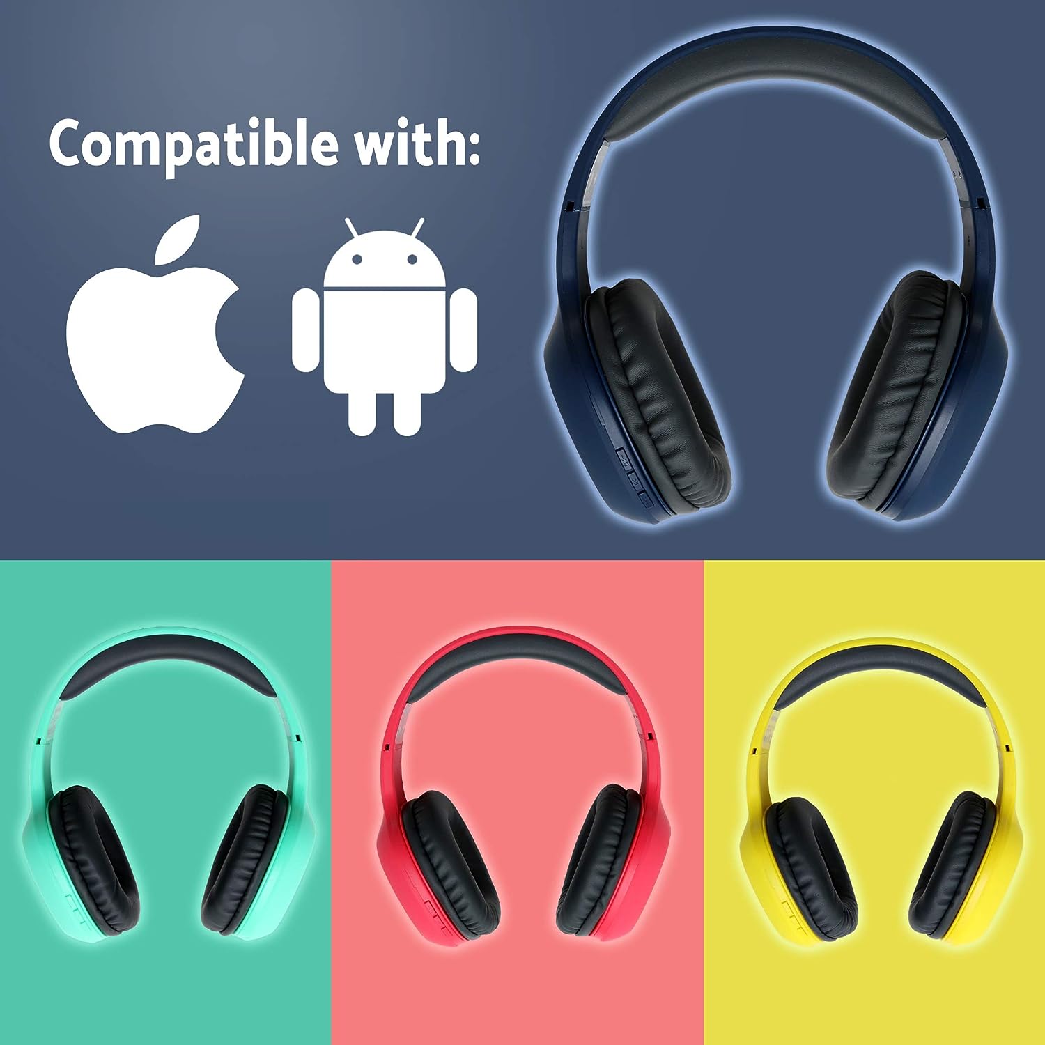 Audífono Rosado Pantone Bluetooth + Manos Libres + Aux