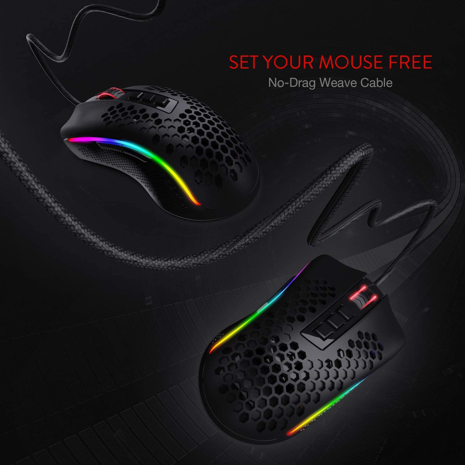 Mouse Gamer Redragon Gamer Storm Elite Gaming 16.000 Dpi