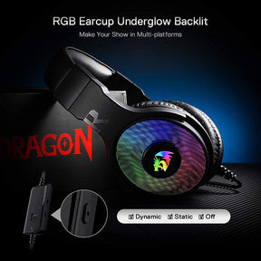 Audifonos USB Redragon Pandora Audio 7.1 Envolvente Multiplataformas