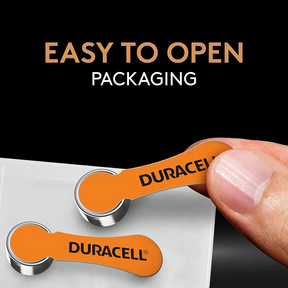 Pila Duracell 13 de Audiología de Larga Duración (Pack de 6)