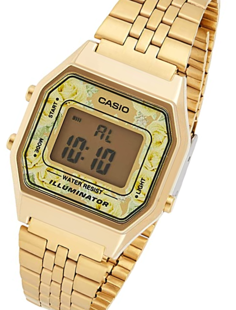Reloj de Mujer Casio Gold Flowers La680Wga-9Cdf