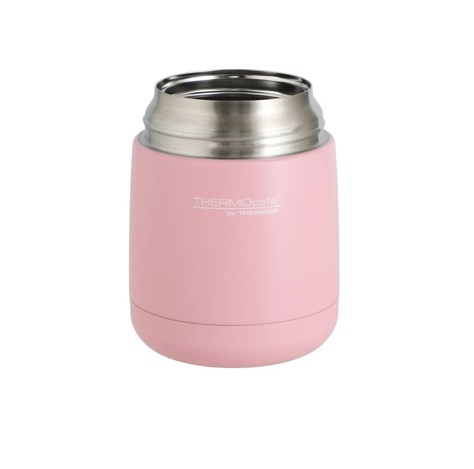 Termo Thermos de Comida de Acero Inoxidable Rosado 450ML