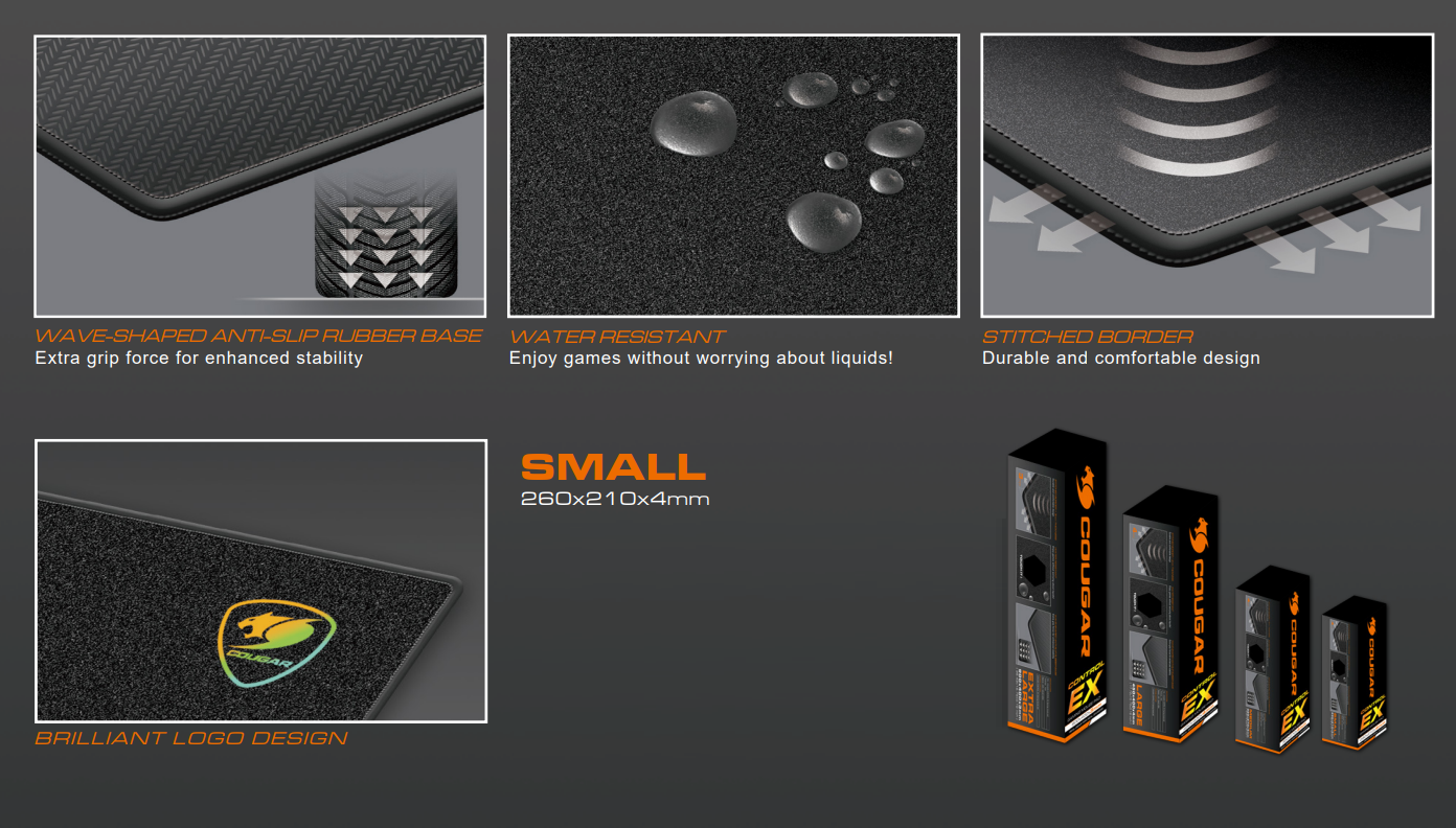 Mouse Pad Cougar EX-S Perfect Control Gaming