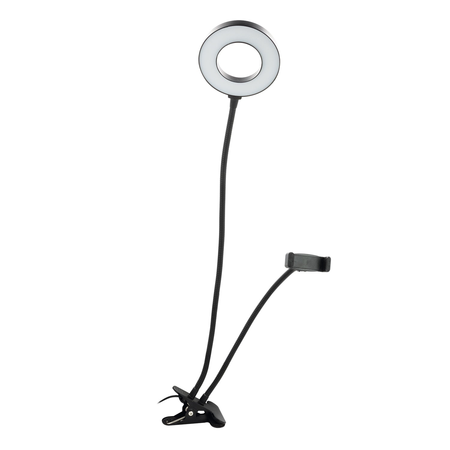 Aro de Luz para Streaming con Soporte Tipo Clip SR134 Pro