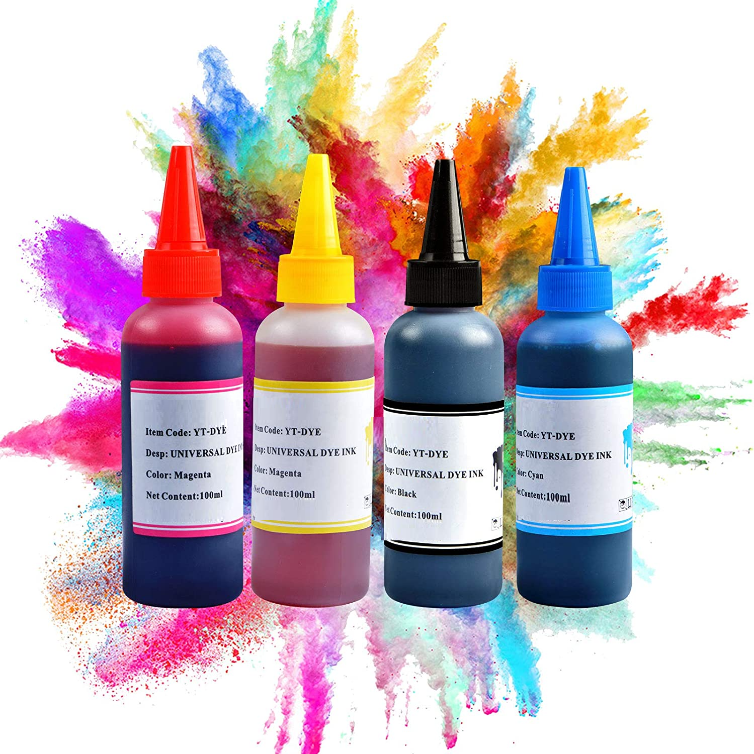 Tinta para Recargar Impresoras 100ML Yellow Premium Quality