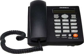 Teléfono De Red Fija Uniden Con Manos Libre Sobre Mesa 7413