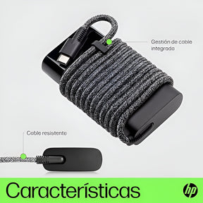 Cargador Universal USB-C HP 65W Laptop/Android HighPower SEC
