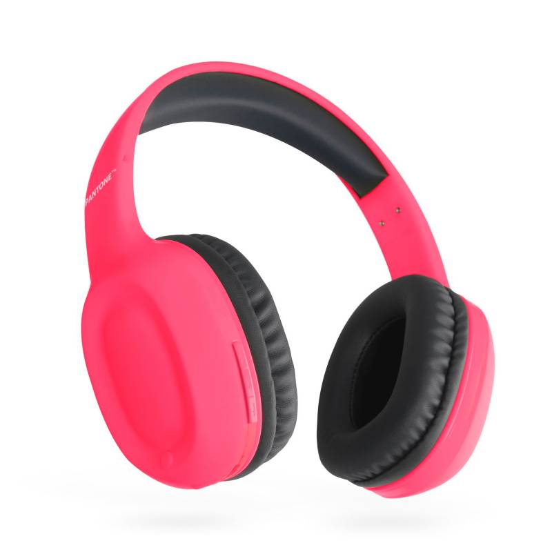 Audífono Rosado Pantone Bluetooth + Manos Libres + Aux