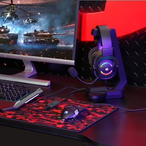 Audífonos Gamer USB HP DHE-8006 Audio 7.1 + Iluminación RGB