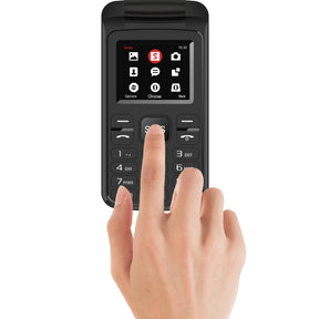 Teléfono Senior 4G de Adulto Mayor con Boton S. O. S MLAB-BK