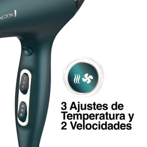 Secador Remington Coconut Therapy Ionizador Premium 2300W