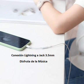 Adaptador Lightning para Audio 3,5mm Hembra BL-AD100AL