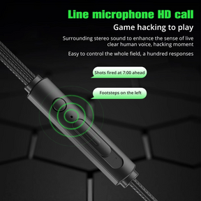 Audífonos Type-C con Manos Libre HIFI Tecmaster TM-300517 BK