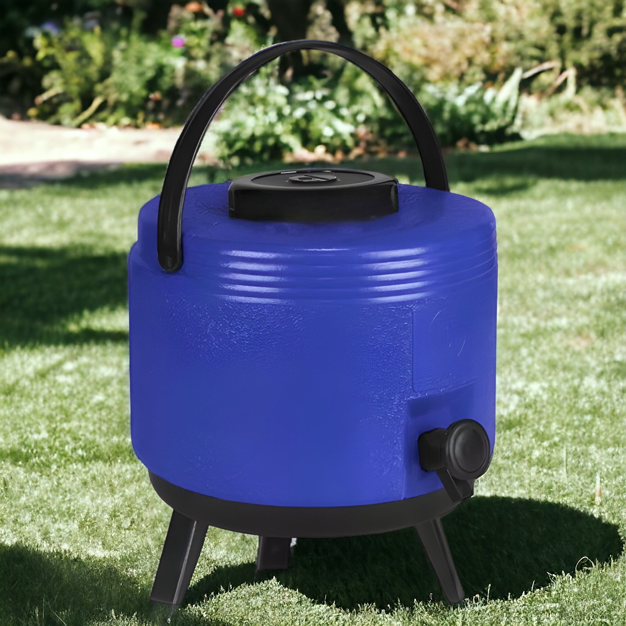 Maxi Termo 6 Litros Termolar Azul para Agua Caliente y Fria