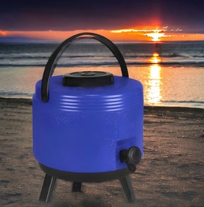 Maxi Termo 6 Litros Termolar Azul para Agua Caliente y Fria