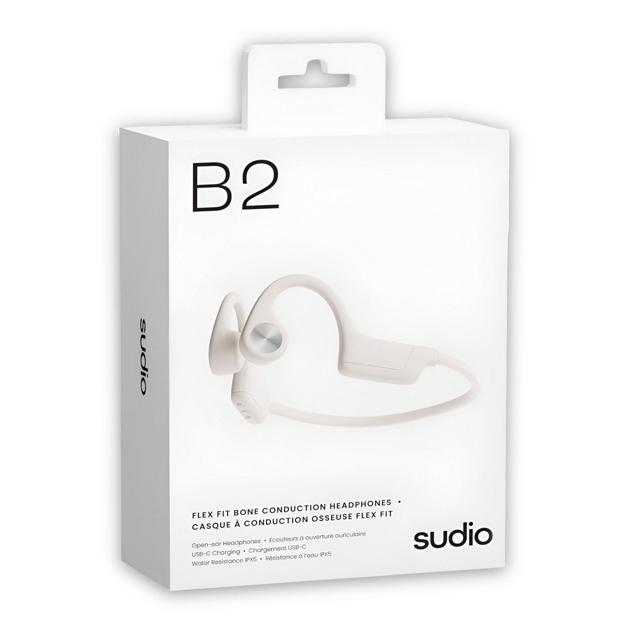 Audífonos Premium Sudio B2 Conducción Osea Bluetooth White - Blanco / Tamaño Único