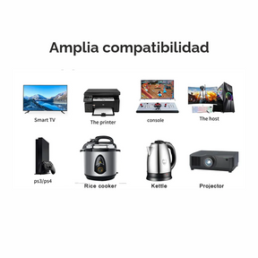 Cable de Poder PC y Electrodomésticos de 3 Metros 10A /220V