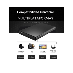 Case Cofre Para Discos SSD/HDD 2.5" Aluminium Usb 3.0 5Gbps