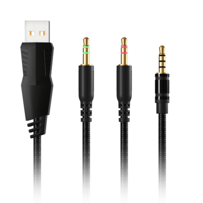 Audifonos Gamer Usb Redragon Zeus 2 Black Multiplataformas