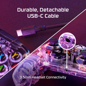 Gamepad Wired HyperX Clutch Gladiate RGB Multiplataformas