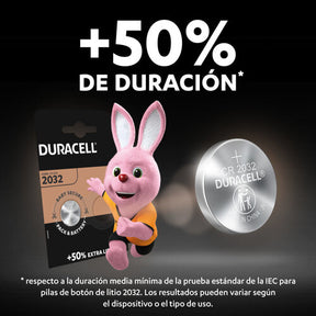 Pila Duracell Especial 2032 Lithium Battery 3V Long Life