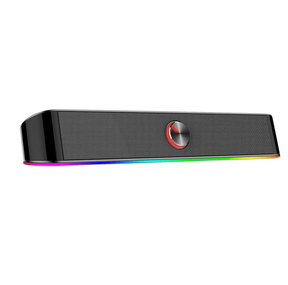 Soundbar HP Multimedia Stereo con Luces Rgb 6 Watts DHE-6003