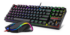 Kit Redragon Teclado Mecánico Kumara + Mouse Griffin RGB