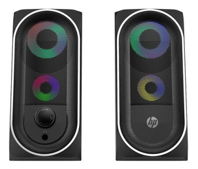 Parlante USB HP de 6W Estéreo con Iluminación Rgb DHE-6001