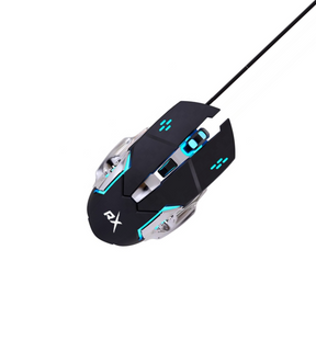 Mouse Gamer Reptilex 5 Botones Retroiluminado RX0005 3200DPI