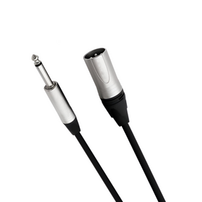 Cable de Audio XLR Macho a Jack 6,3mm Profesional 10 Metros
